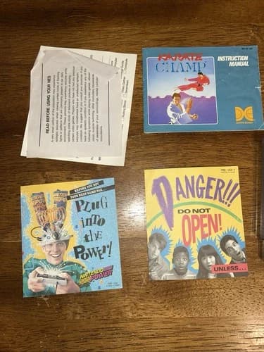 Karate Champ (Nintendo Entertainment System, 1986) NES Tested & Authentic