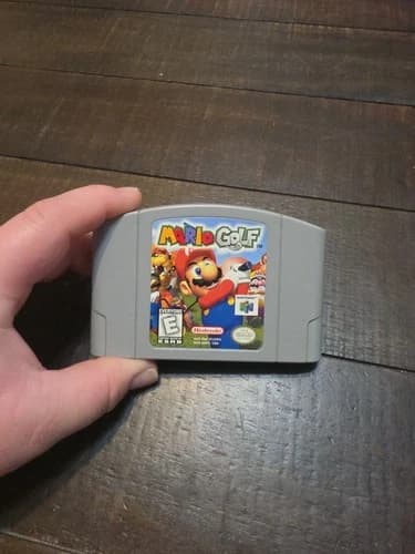 Nintendo 64 Mario Golf Game Cartridge N64, Tested And Works!