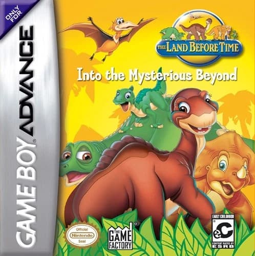 Land Before Time: Into the Mysterious Beyond - Game Boy Advance GBA Game