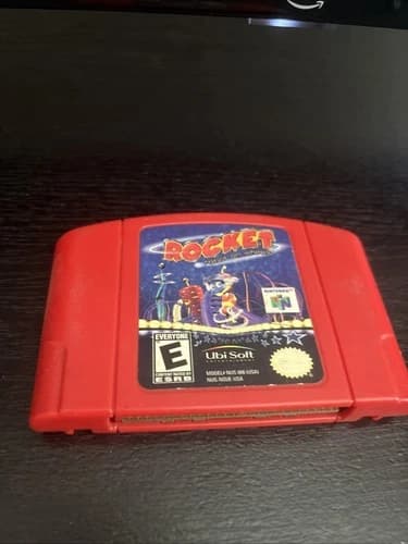 Rocket: Robot on Wheels For Nintendo 64 Loose Tested Authentic N64