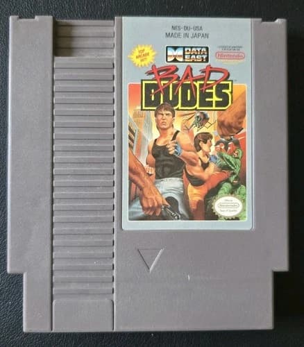 Bad Dudes (Nintendo NES, 1990) - Cartridge Only, Tested, Working