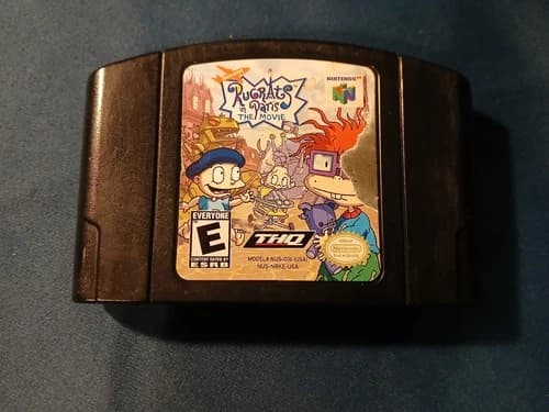 Rugrats in Paris N64 Nintendo 64 Authentic Tested Working Cartridge