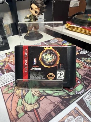 NBA Jam Tournament Edition Sega Genesis, 1995 Cartridge Only Tested