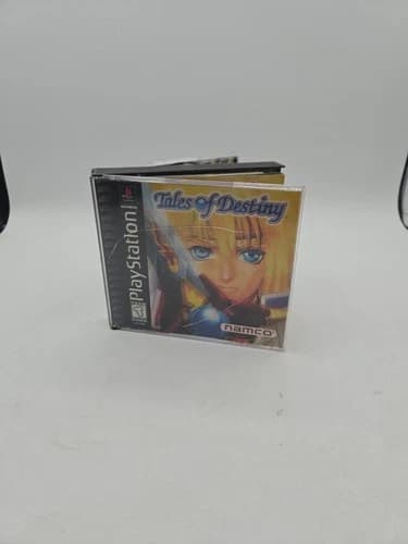 Tales of Destiny (Sony PlayStation 1, 1998) CIB Complete w/ Reg Card Tested PS1