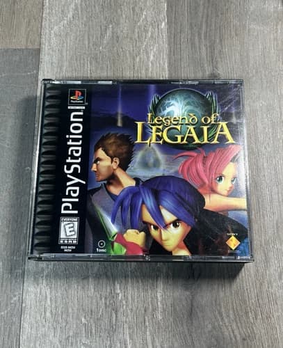 Legend of Legaia Sony PlayStation 1, 1999 PS1 Black Label