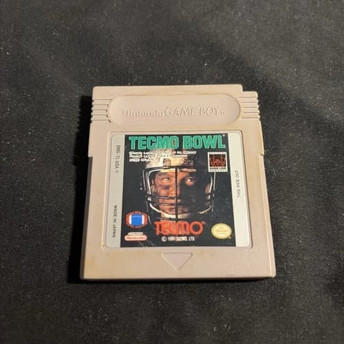Tecmo Bowl (Nintendo Game Boy, 1991) Authentic Tested