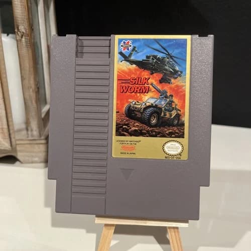 Silk Worm (Nintendo NES) Tested - Authentic