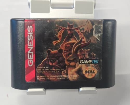 Brutal: Paws of Fury (Sega Genesis, 1994) Cartridge Only Tested