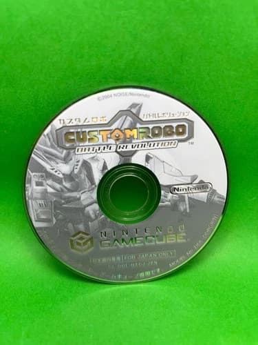 Gamecube Custom Robo Game Disc Only Nice Disc Tested Works Nintendo 2004 JPN