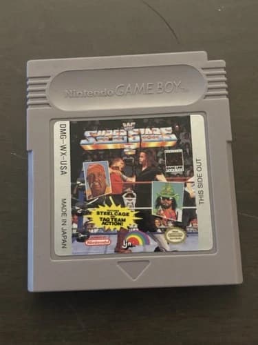 WWF Superstars 2 (Nintendo Game Boy, 1992) Tested Works