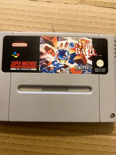 SNES - On The Ball - Cartridge only
