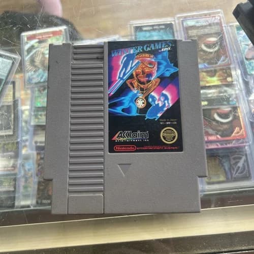 Winter Games (Nintendo Entertainment System NES) Tested And Working