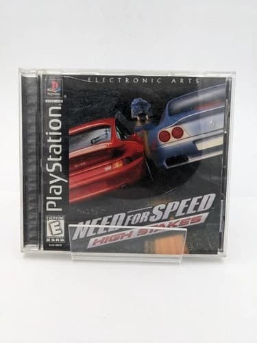 Need For Speed High Stakes Sony Playstation 1 PS1, Electronic Arts