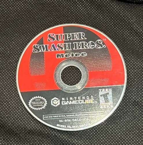 Super Smash Bros Melee (Nintendo GameCube) Disc Only - Tested & Working