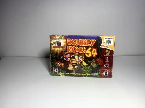 Nintendo 64 N64 Authentic Donkey Kong 64 CIB with Manual