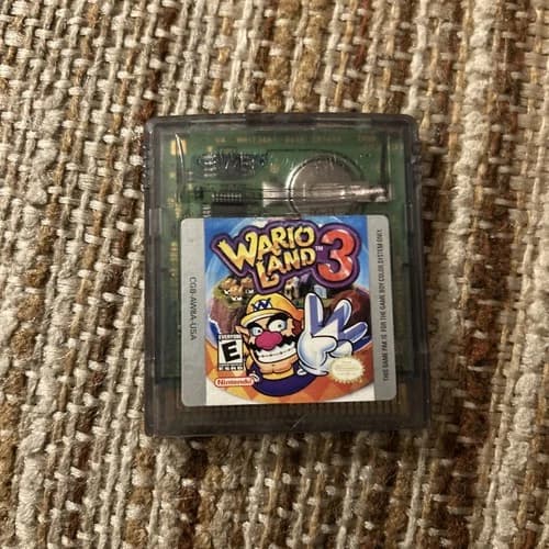 Wario Land 3 (Nintendo GameBoy Color, 2000) Tested & works!