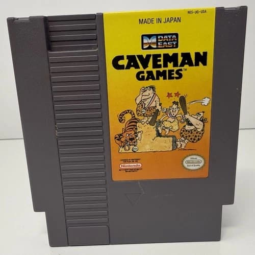 Caveman Games NES Nintendo Game Cartridge Authentic