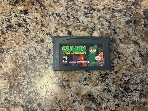 Gumby vs. the Astrobots (Nintendo GameBoy Advance, 2005) Cartridge Only