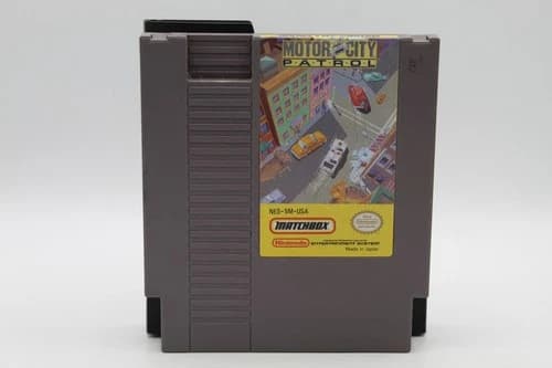 MotorCity Patrol (Nintendo Entertainment System, 1992) Tested and Working
