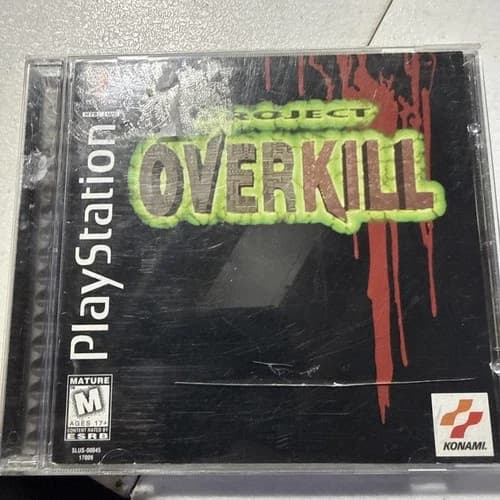 Project Overkill (Sony PlayStation 1 PS1 - CIB Complete