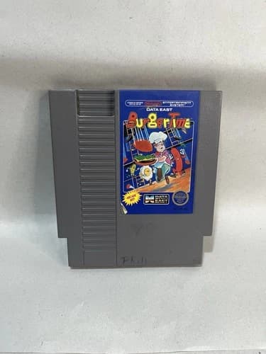 Burger Time (Nintendo NES, 1987) Authentic Cartridge Only Tested Works