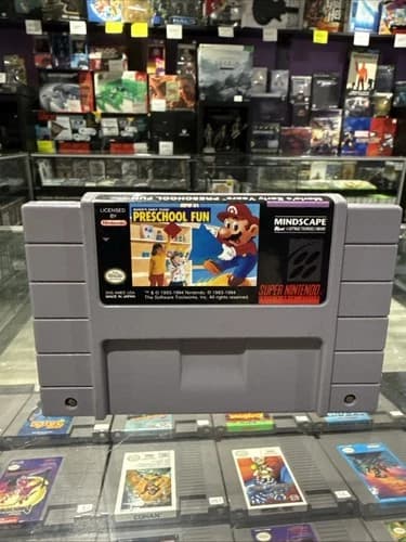 Mario’s Early Years Preschool Fun - Super Nintendo - SNES Tested!