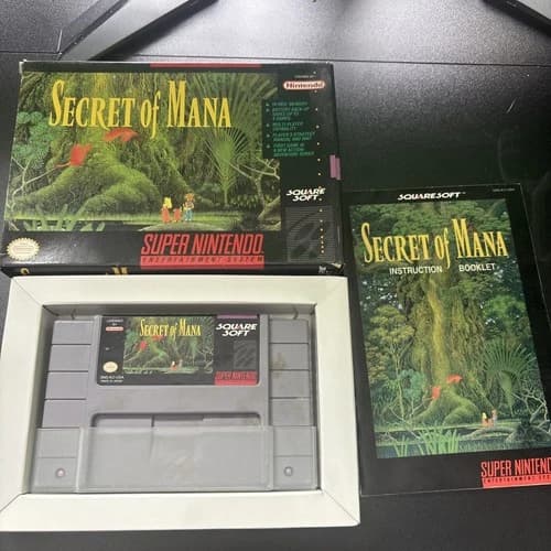 Secret of Mana (SNES, 1993) Cib Complete