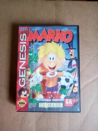 Marko Sega Genesis 1994 Complete in Box