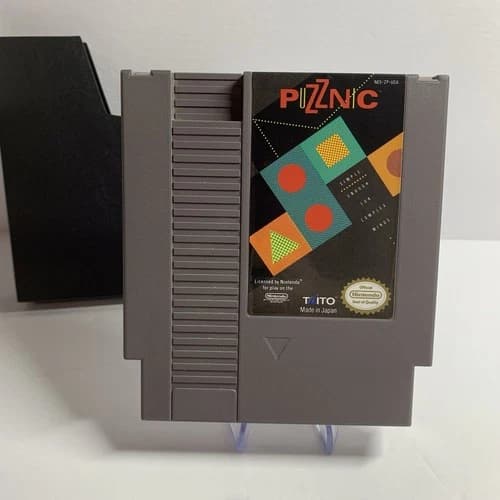 Puzznic Nintendo NES Cartridge TESTED