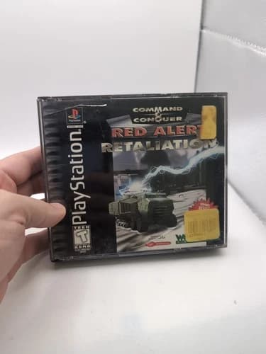 Command and Conquer Red Alert Retaliation Playstation 1 PS1 Scratch Free