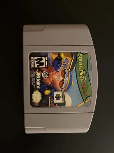 South Park Rally (Nintendo 64 N64, 2000) Authentic Cartridge Only, Tested.