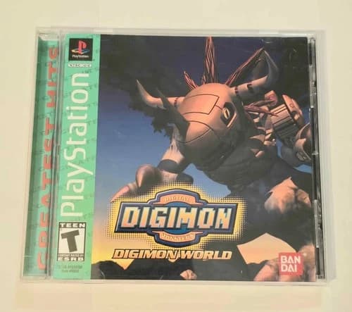 Digimon World Sony PlayStation 1 PS1 COMPLETE TESTED