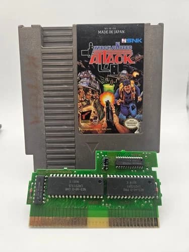 Mechanized Attack Nintendo NES Game Only NTSC-U/C Tested Authentic