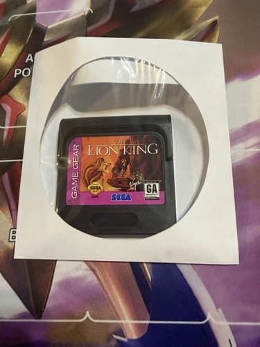 The Lion King (Sega Game Gear, 1995) *TESTED*
