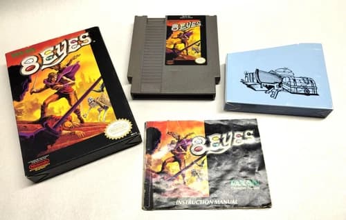 Nintendo NES Video Game 8 EYES::CIB