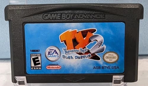 Ty the Tasmanian Tiger 2: Bush Rescue (Nintendo Game Boy Advance, 2004) Tested