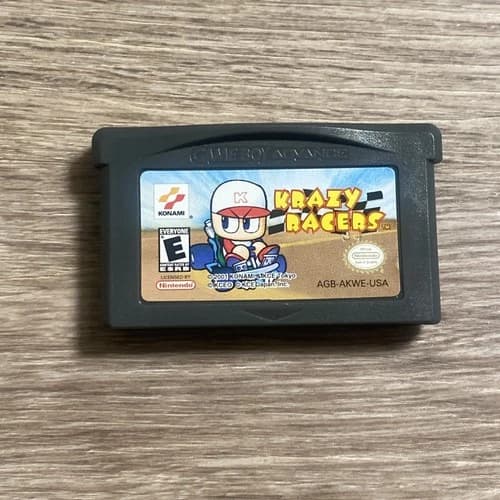 Krazy Racers Nintendo GBA Game Boy Advance Authentic Tested!