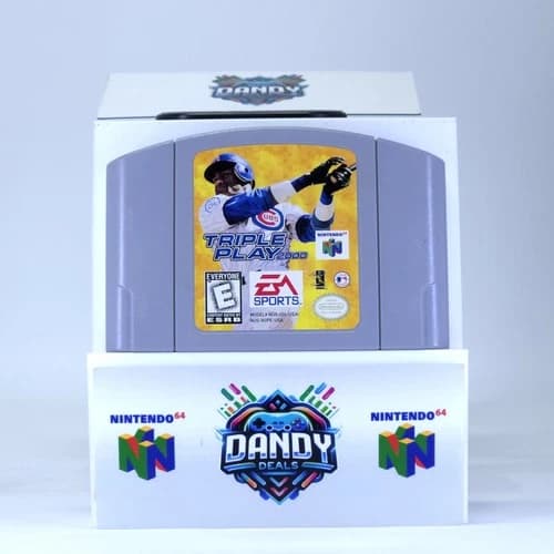Triple Play 2000 N64 Authentic, Tested - Nintendo 64