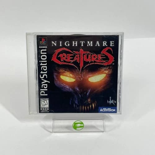 Nightmare Creatures (Sony PlayStation 1 PS1, 1997)