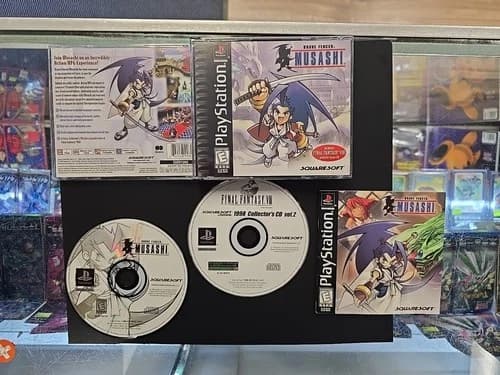 BRAVE FENCER MUSASHI FFVIII DEMO Disc (Playstation PS1) Complete CIB - TESTED
