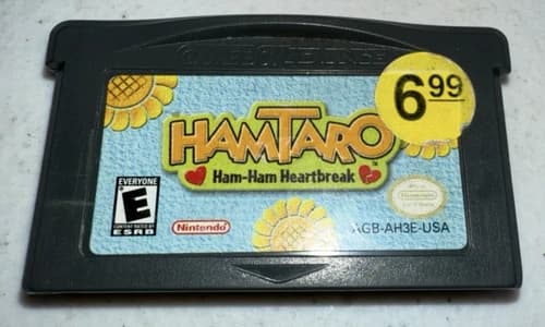 Hamtaro Ham-Ham Heartbreak (Nintendo GameBoy Advance, 2003) - Cartridge Only