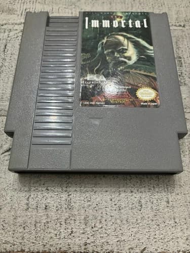 The Immortal (NES, 1990) Cartridge - Authentic - Cleaned & Tested