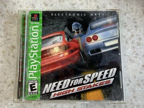 NEED FOR SPEED HIGH STAKES PLAYSTATION 1 PS1 PLAY STATION ONE COMPLETE NES HQ