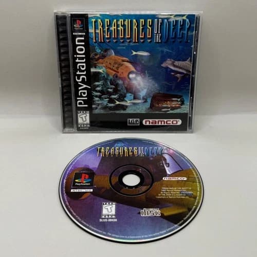 Treasures Of The Deep Sony PlayStation 1 PS1 1997 CIB Complete Tested