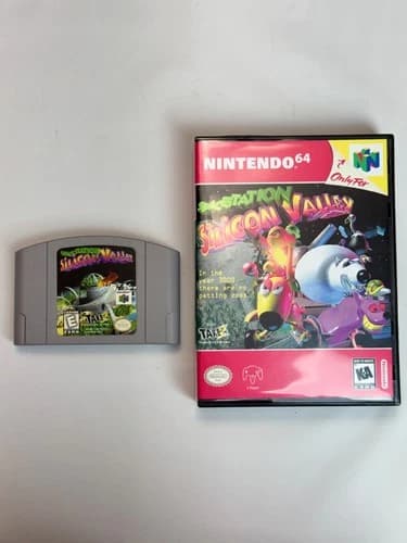 Space Station: Silicon Valley (Nintendo 64, 1998) N64 Authentic Tested & Working