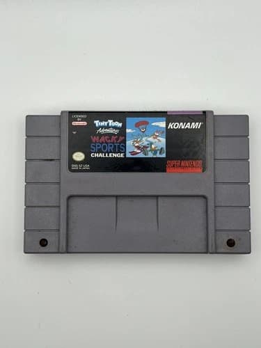 Tiny Toon Adventures Wacky Sports Challenge (Super Nintendo SNES) game !