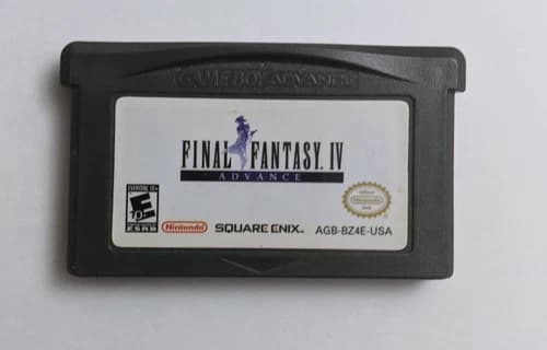 Final Fantasy IV Advance (Nintendo Game Boy Advance, 2005) GBA 100% Authentic