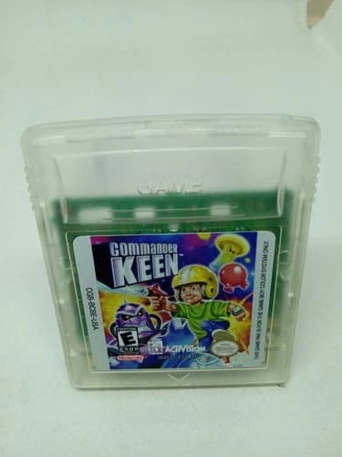 Commander Keen (Nintendo Game Boy Color GBC) Reconditioned! Authentic!