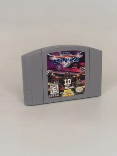NFL Blitz Nintendo 64 N64 Game Cartridge Tested Working 1997 Football