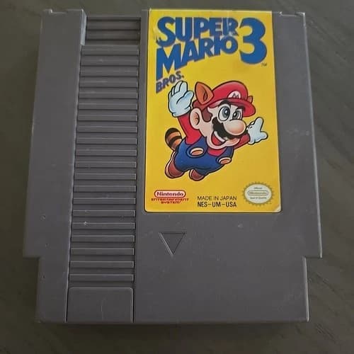 Super Mario Bros. 3 (NES) Cartridge Tested Great Condition